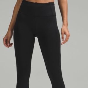 Lululemon Fast and Free Legging HR with Pockets, Size 4, 28"  inseam, Org $128
